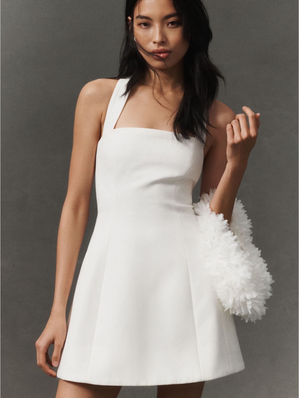 Bardot Nevelle Square Neck Halter Dress